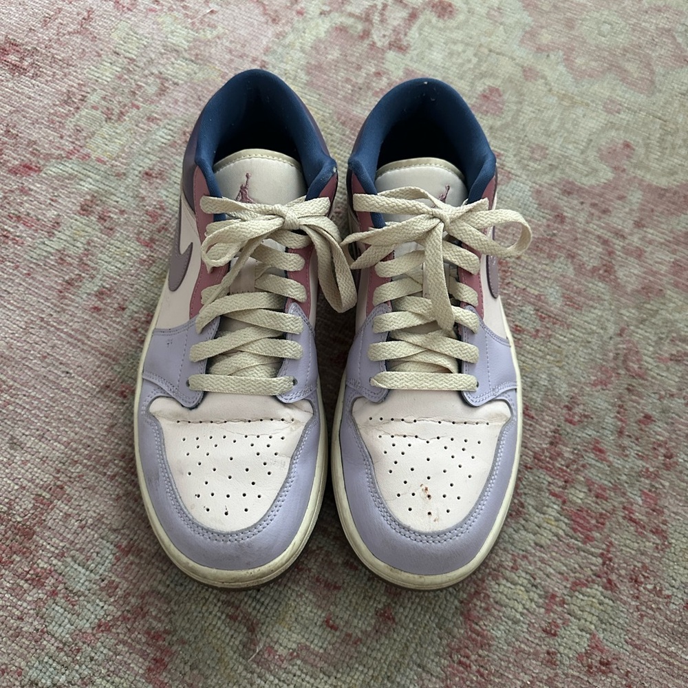 Nike Women's Jordan Sneakers - White and Purple